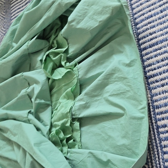 Free People Drops Of Venus Drop Waist Midi Dress Lime Green size Medium - Picture 11 of 16